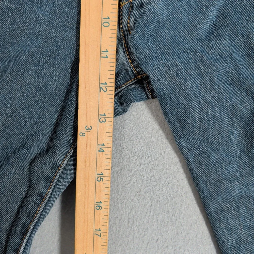 Levi's 501 Jeans Mens 38x32 Blue Original Fit Button Fly Straight Leg Denim